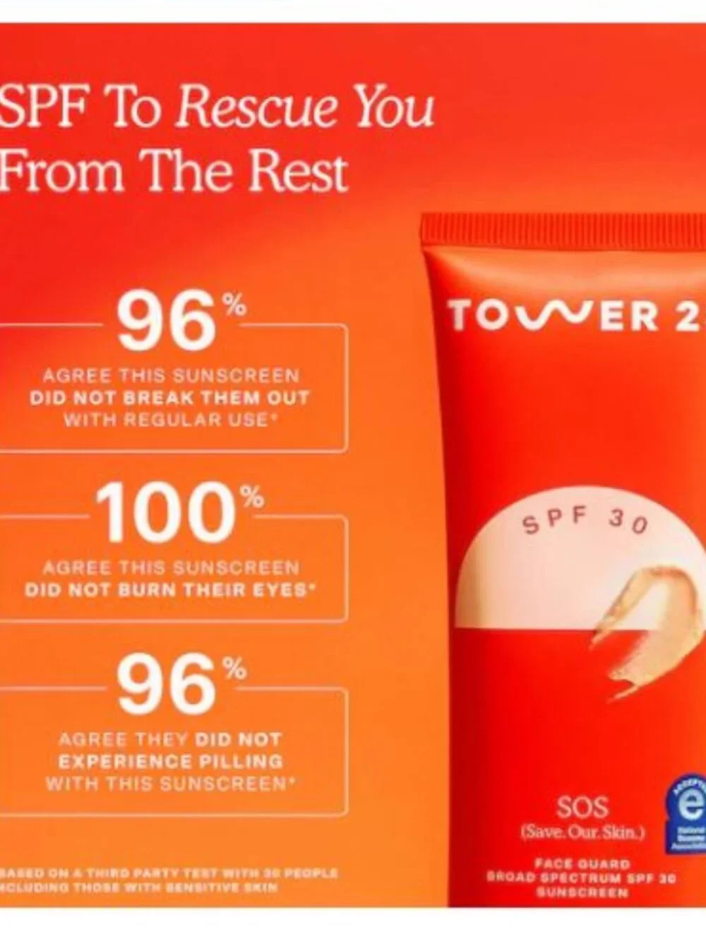 TOWER 28 SPF 30-SOS (Save our Skin) Mini-NEW